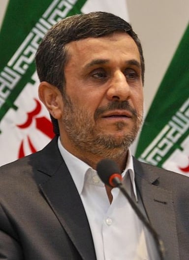 Where was Mahmoud Ahmadinejad born?