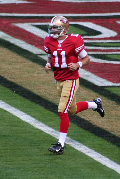Who replaced Alex Smith at the 49ers due to his concussion?