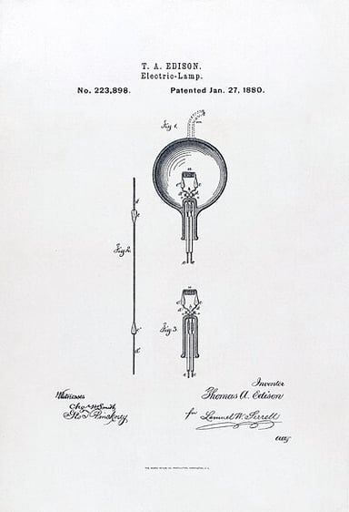 What is Thomas Alva Edison's signature?