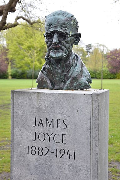 What is James Joyce's place of burial?