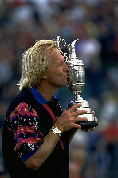What major feature of Greg Norman’s appearance helped earn his nickname?