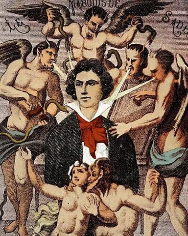 Marquis de Sade belonged to a noble family dating from which century?