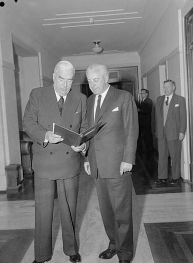 What year did Menzies authorize Australia's entry into World War II?