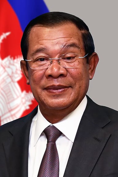 In which year was Hun Sen and the CPP reelected with a reduced majority?