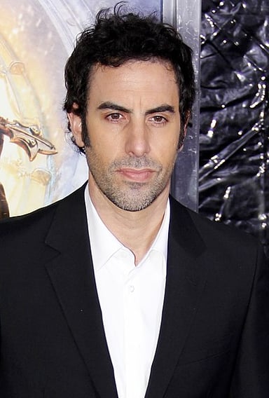 Could you select Sacha Baron Cohen's most well-known occupations? [br](Select 2 answers)