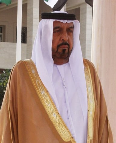 What was the economic strategy of UAE under Khalifa's leadership?