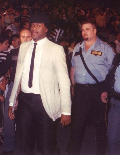 What color was Big Boss Man's typical ring attire in WWF?