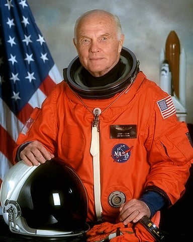 Which of the followng conflicts was John Glenn involved in?[br](Select 2 answers)