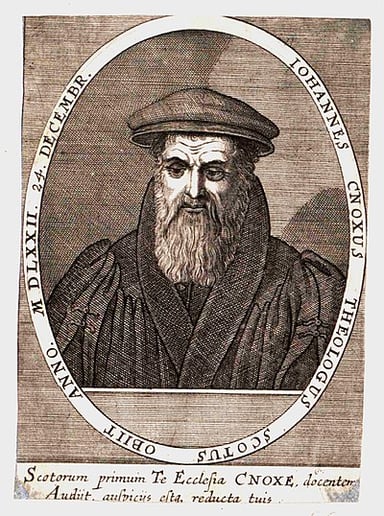 What did John Knox work as before joining the Reformation?