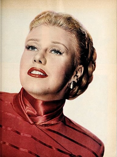 In which year did Ginger Rogers return to Broadway?