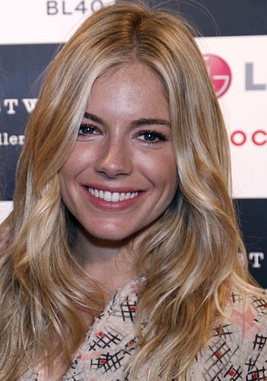 What award was Sienna Miller nominated for in 2012?