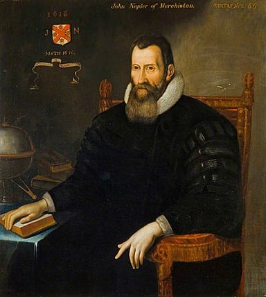 Which century did John Napier live in?