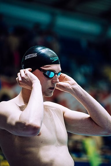 What is the full name of the Scottish competitive swimmer, Duncan Scott?