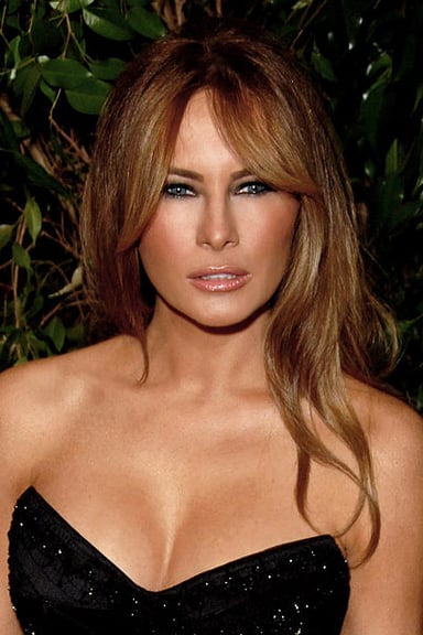 Which U.S. President's wife was Melania Trump's predecessor as First Lady?