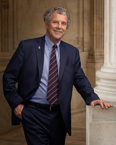 As of 2023, how many times has Sherrod Brown been reelected to the U.S. Senate?