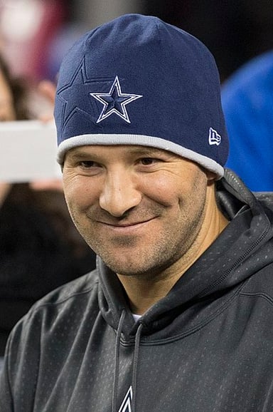 What was Romo's jersey number with the Cowboys?