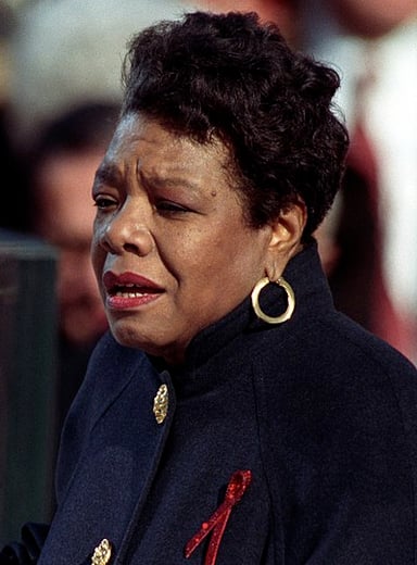 How many plays, movies, and television shows is Maya Angelou credited with?