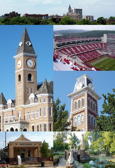 What university is located in Fayetteville?