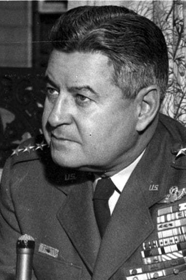 What was Curtis LeMay's rank at retirement?