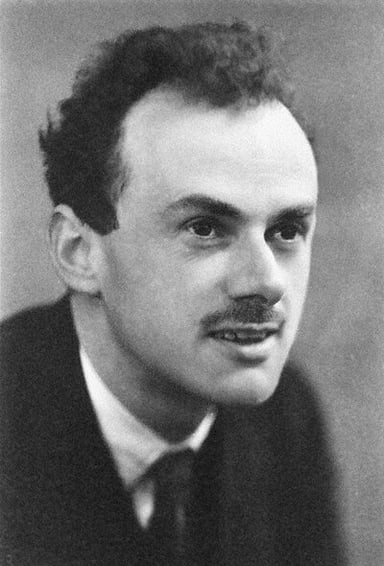 In what year was Paul Dirac born?