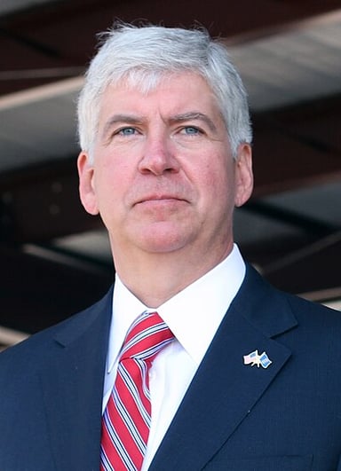 What was Rick Snyder accused of during the Flint water crisis?