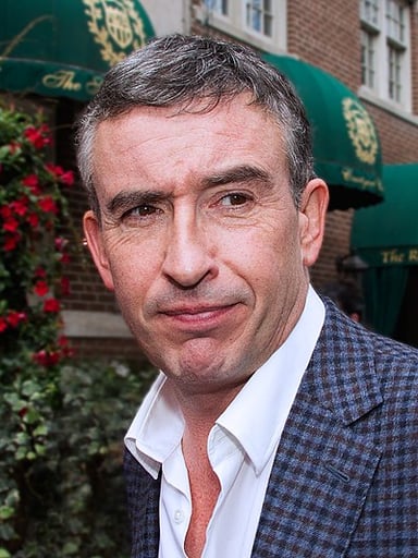 What animated satirical puppet show did Steve Coogan voice act in in the 1980s?
