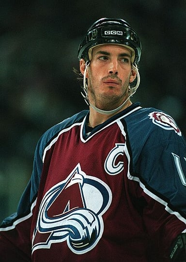 In what year did Joe Sakic retire from the NHL?