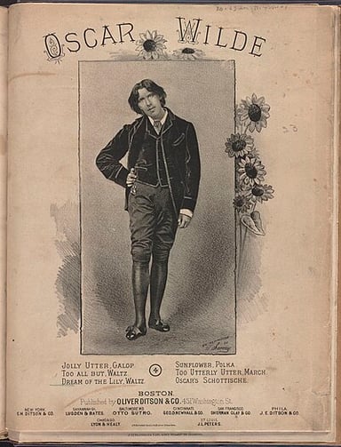 When was Oscar Wilde born?