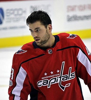 At what age did Tom Wilson start playing hockey?
