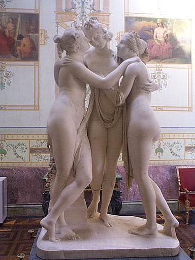 What aspect did Canova often emphasize in his sculptures?