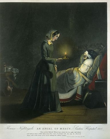 What was Florence Nightingale's middle name?
