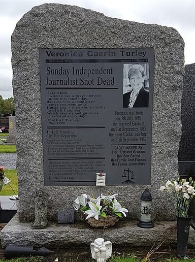 In what year was Veronica Guerin murdered?