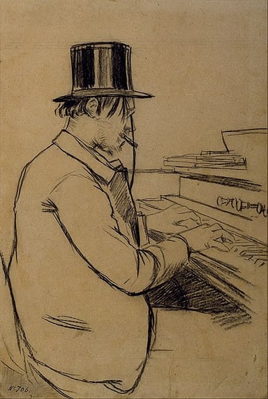How did Satie usually compose his melodies?