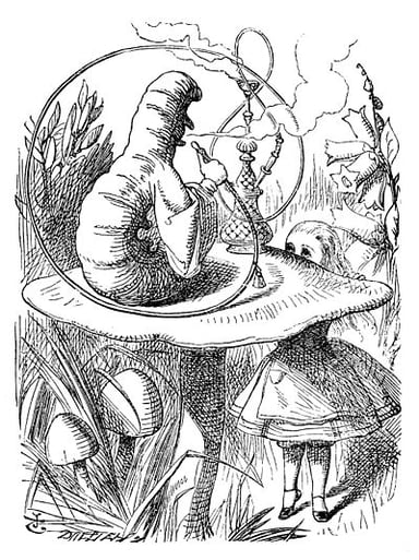 In which sequel book did Tenniel's work appear?