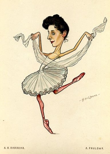 Who did Pavlova dance for in the Ballets Russes?