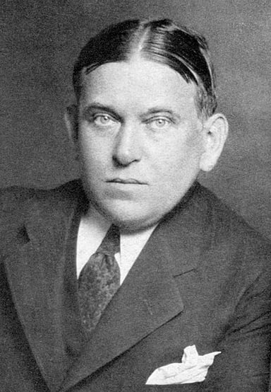 On what date did H. L. Mencken pass away?