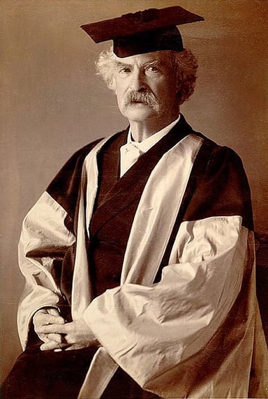 Where did Mark Twain attend school?