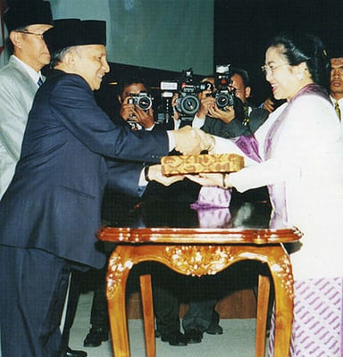 How many times did Megawati run for presidency?
