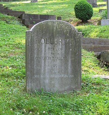 What date is commemorated as Hollerith's death anniversary?