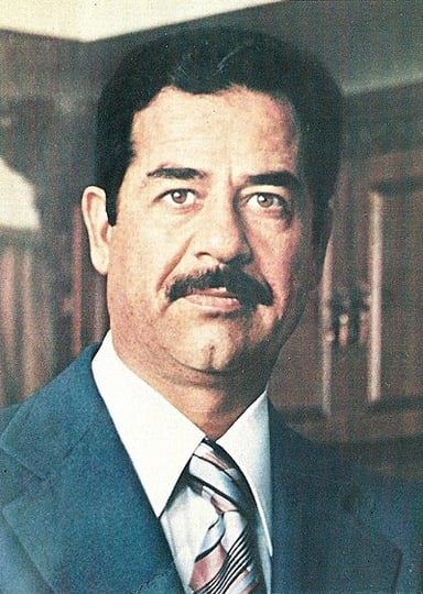 Which of the following two branches of the military has Saddam Hussein served in?[br](Select 2 answers)