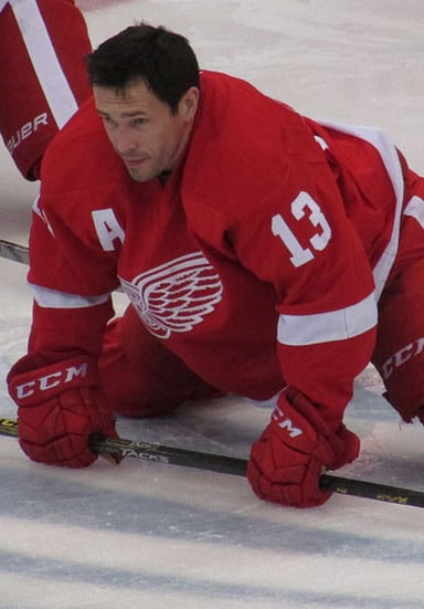 How many times was Datsyuk named to the "100 Greatest NHL Players"?