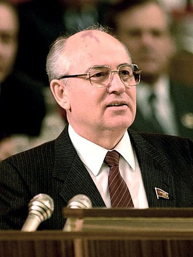 Mikhail Gorbachev was influenced by of the following people:[br](Select 2 answers)