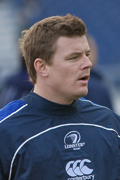What position did Brian O'Driscoll primarily play in in rugby?
