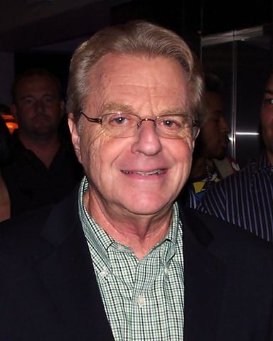 How many Regional Emmy Awards did Jerry Springer win as a news anchor?