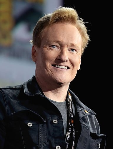 For which animated sitcom did Conan O'Brien work as a writer?