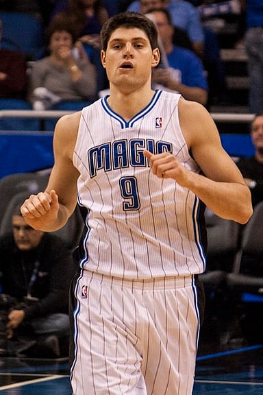 How many seasons did Nikola Vučević play for Orlando Magic?
