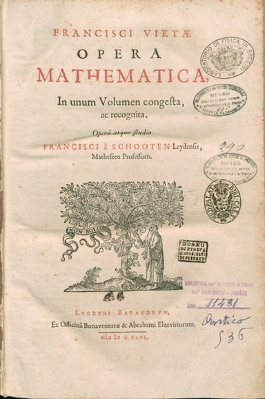 Viète's algebra was an important step toward what?