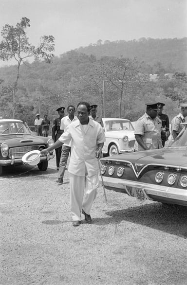 Which event did Kwame Nkrumah participate in?
