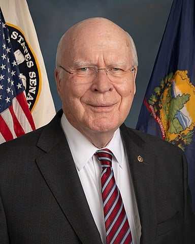 What was Leahy's position in Donald Trump's second impeachment trial?