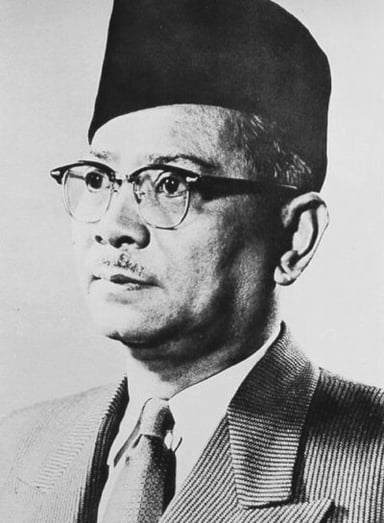 When was Tunku Abdul Rahman born?